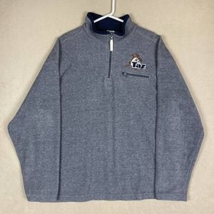 Warner Bros Sweatshirt Adult Extra Large Gray Taz Looney Tunes Mens